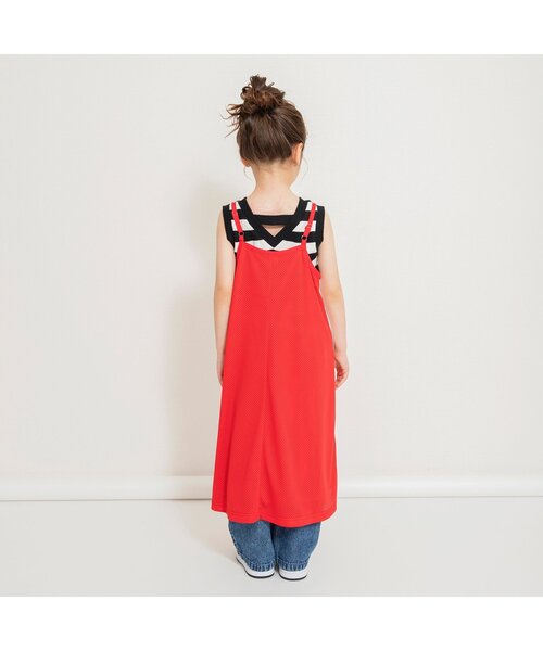 BREEZE（ブリーズ）の「【リンク/ジュニア対応】ボーダーリブタンク（タンクトップ・キッズ・ブラック/ピンク/レインボー・80/90/100/110/120/130/140）」の19枚目の写真