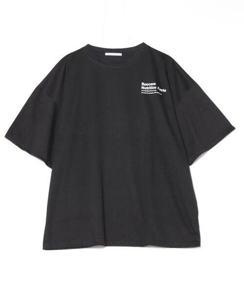 Asterellivi(アステレリビ)の「バックプリントビックTシャツ(Tシャツ/カットソー・レディース・ホワイト/グリーン/ブラック/ブルー・FREE)」の20枚目の写真