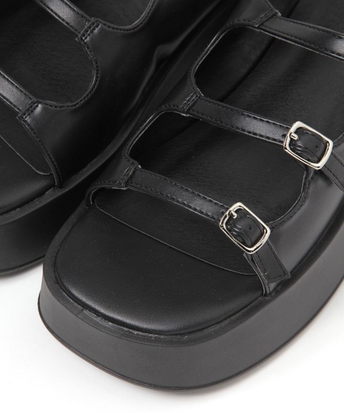 3.3 Field Trip (3.3フィールドトリップ)の「3.3 Field Trip/ベルトアツゾコサンダル(サンダル・レディース・その他1/ブラック・MEDIUM/LARGE)」の14枚目の写真