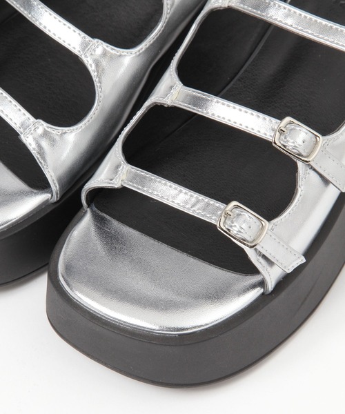 3.3 Field Trip (3.3フィールドトリップ)の「3.3 Field Trip/ベルトアツゾコサンダル(サンダル・レディース・その他1/ブラック・MEDIUM/LARGE)」の17枚目の写真