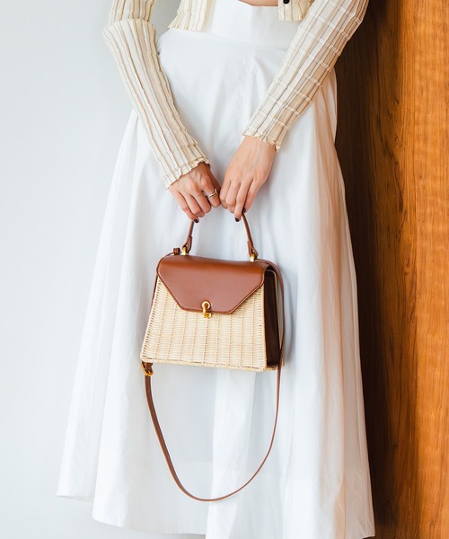 セール】ラタン製 ショルダーバッグ（かごバッグ）｜LA MARGE