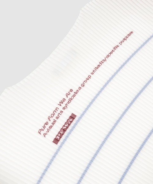 YOHEI OHNO（ヨウヘイオオノ）の「Pleated Spacer Top（その他トップス・レディース・ブラック/ホワイト・36）」の8枚目の写真