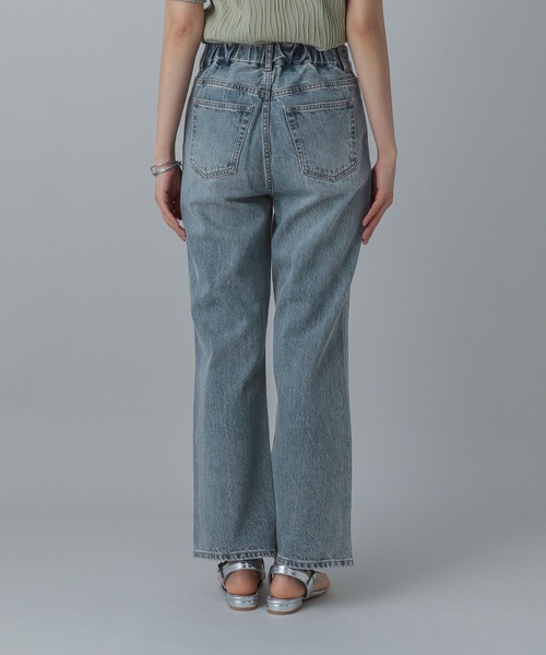 GLOBAL WORK（グローバルワーク）の「MATINEE LINE/デニムフレアパンツ/498304（デニムパンツ・レディース・ブルー/ライトブルー・SMALL/MEDIUM/LARGE）」の11枚目の写真