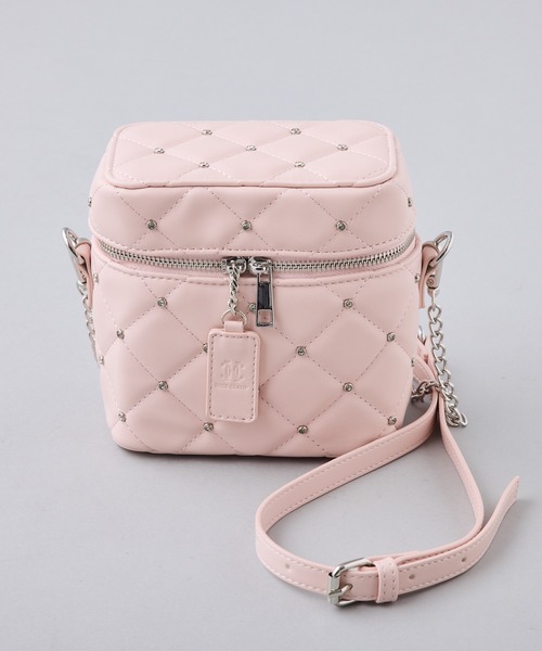 one after another NICE CLAUP（ワンアフターアナザーナイスクラップ）の「【WEB限定】キルティングバニティーショルダーバッグ（ショルダーバッグ・レディース・ピンク/ブラック/アイボリー/ホワイト系その他/ブラック系その他・FREE）」の5枚目の写真