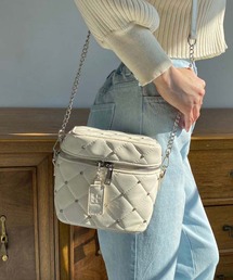 one after another NICE CLAUP | 【WEB限定】キルティングバニティーショルダーバッグ(ショルダーバッグ)