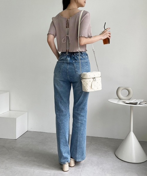 one after another NICE CLAUP（ワンアフターアナザーナイスクラップ）の「【WEB限定】キルティングバニティーショルダーバッグ（ショルダーバッグ・レディース・ピンク/ブラック/アイボリー/ホワイト系その他/ブラック系その他・FREE）」の9枚目の写真