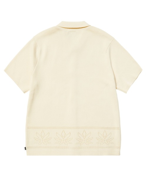 PLANTLIFE PERFORATED KNIT / HUF ニット 半袖ニット
