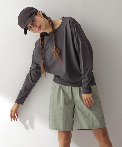 URBAN RESEARCH Sonny Label(アーバンリサーチサニーレーベル)の「SLAB Dolman Rashguard(その他トップス・レディース・チャコールグレー/カーキ/ベージュ系その他・FREE)」の2枚目の写真