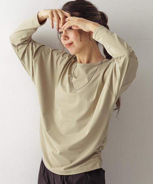 URBAN RESEARCH Sonny Label(アーバンリサーチサニーレーベル)の「SLAB Dolman Rashguard(その他トップス・レディース・チャコールグレー/カーキ/ベージュ系その他・FREE)」の5枚目の写真
