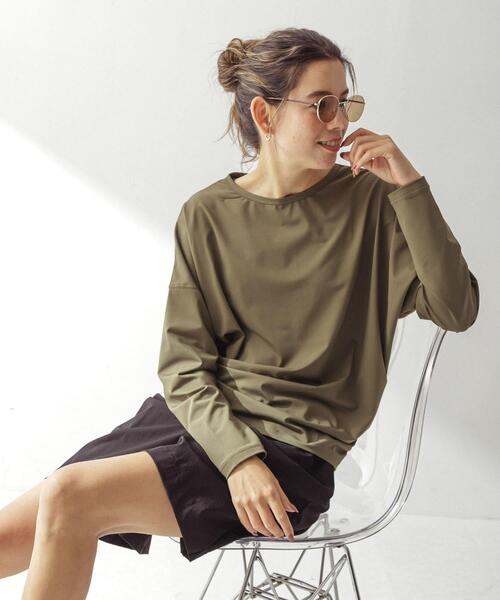 URBAN RESEARCH Sonny Label(アーバンリサーチサニーレーベル)の「SLAB Dolman Rashguard(その他トップス・レディース・チャコールグレー/カーキ/ベージュ系その他・FREE)」の13枚目の写真