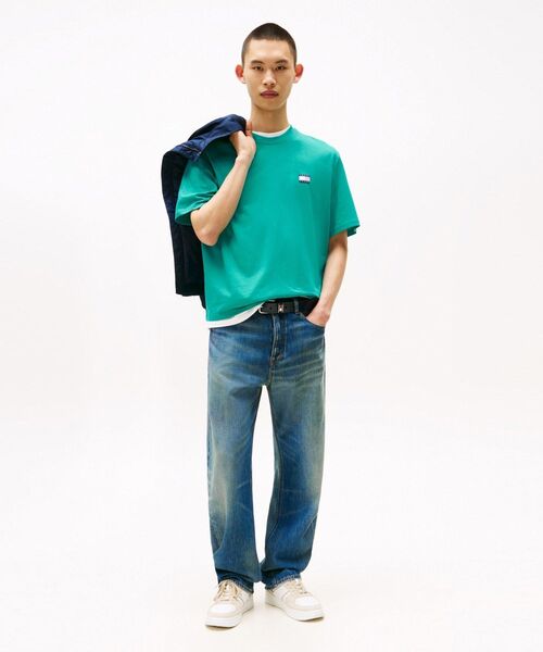 tommy jeans(トミー ジーンズ)の「90s ポップカラークラシックTシャツ(Tシャツ/カットソー・メンズ・ブルー/ブラック・LARGE/MEDIUM/X-SMALL/SMALL/X-LARGE)」の6枚目の写真