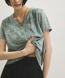 ADAM ET ROPE' | クラッシュベロアTシャツ(Tシャツ/カットソー)