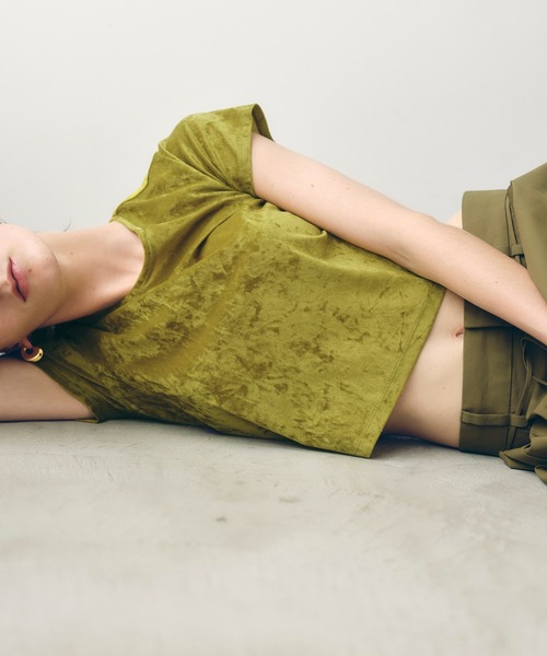 アダムエロペ クラッシュベロアTEE ADAM ET ROPE'｜クラッシュベロアTシャツ | Rakuten Fashion