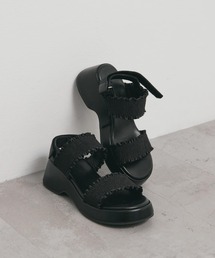 KBF | シャーリングベルトサンダル(サンダル)