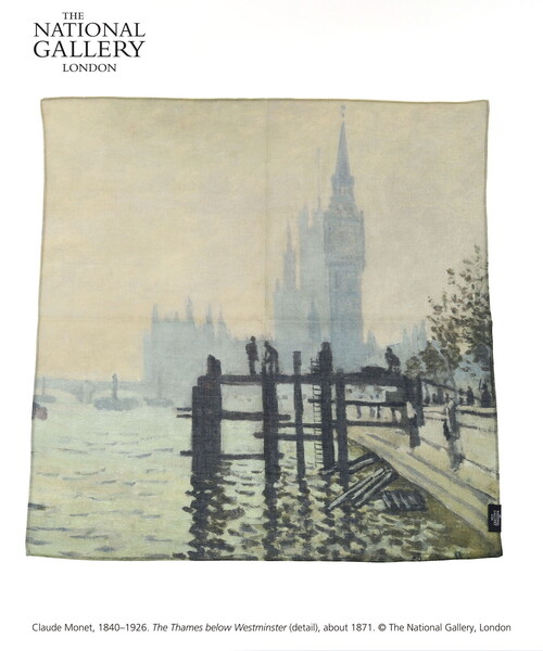 COOCO(クーコ)の「Painting Handkerchief(ハンドバッグ・レディース・イエロー/ミント/マスタード/ライトグレー/ダークグリーン・FREE)」の2枚目の写真