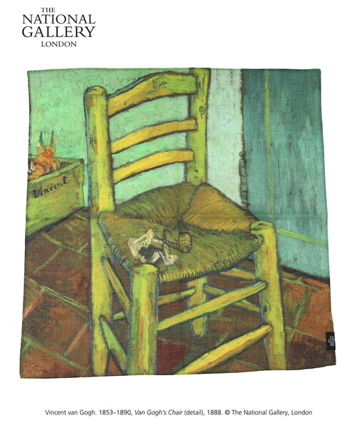 COOCO(クーコ)の「Painting Handkerchief(ハンドバッグ・レディース・イエロー/ミント/マスタード/ライトグレー/ダークグリーン・FREE)」の5枚目の写真