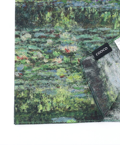 COOCO(クーコ)の「Painting Handkerchief(ハンドバッグ・レディース・イエロー/ミント/マスタード/ライトグレー/ダークグリーン・FREE)」の16枚目の写真