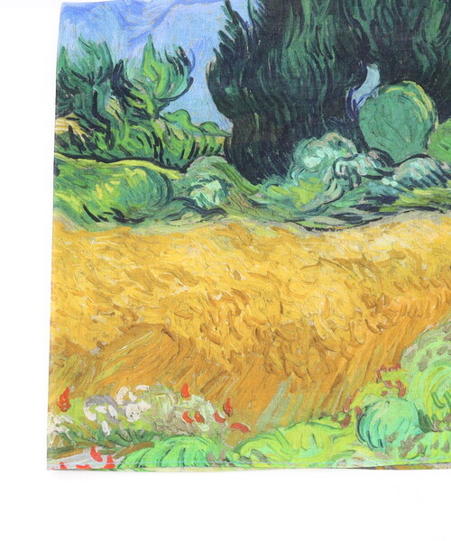 COOCO(クーコ)の「Painting Handkerchief(ハンドバッグ・レディース・イエロー/ミント/マスタード/ライトグレー/ダークグリーン・FREE)」の17枚目の写真