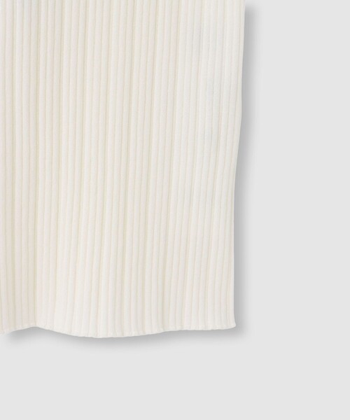 LOULOU WILLOUGHBY】ハーフチューブラーリブニット（ニット/セーター