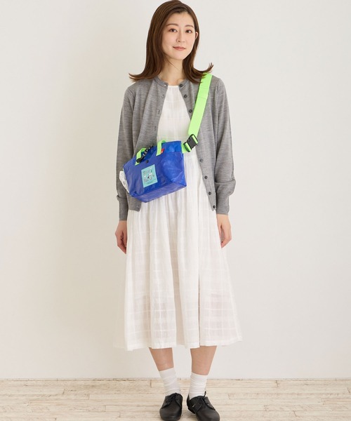 ROOTOTE（ルートート）の「IP.デリ.Peanuts-9F（ショルダーバッグ・レディース・ブラック/ブルー/チェック/シルバー・FREE）」の10枚目の写真