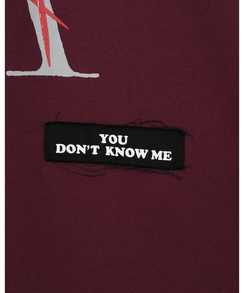 UNDERCOVER（アンダーカバー）の「UP2E4805-1（スウェット・メンズ・ボルドー/チャコール・2/3/4/5）」の7枚目の写真