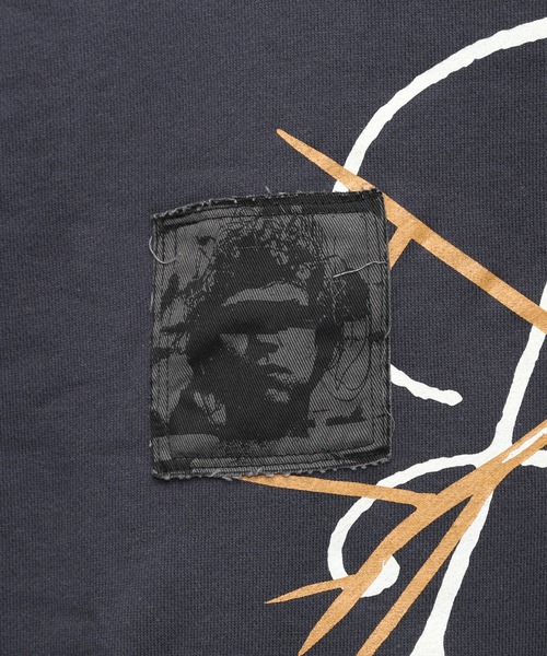 UNDERCOVER（アンダーカバー）の「UP2E4805-1（スウェット・メンズ・ボルドー/チャコール・2/3/4/5）」の11枚目の写真