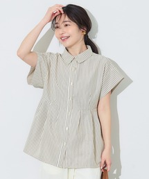coca(coca) | \再入荷/ 【田中里奈様着用】サッカータックブラウス セットアップ可能/速乾(シャツ/ブラウス)