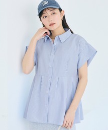 \再入荷/ サッカータックブラウス セットアップ可能/速乾