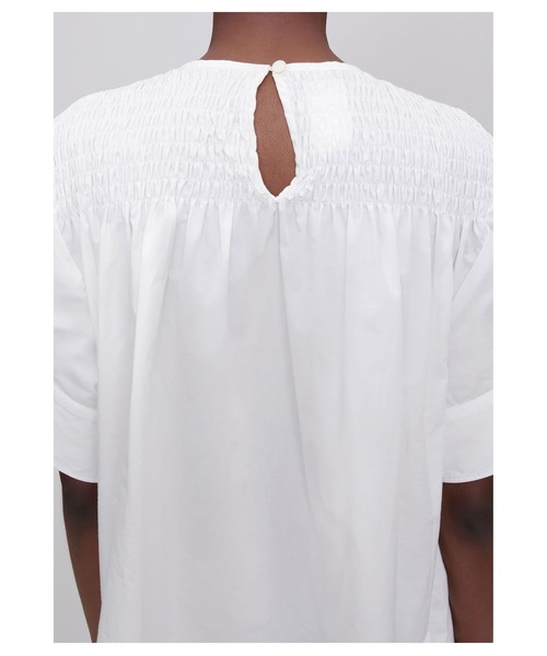 A.P.C.（アーペーセー）の「BLOUSE ESTELLE（シャツ/ブラウス・レディース・ブラック/ホワイト・38/36/34）」の6枚目の写真