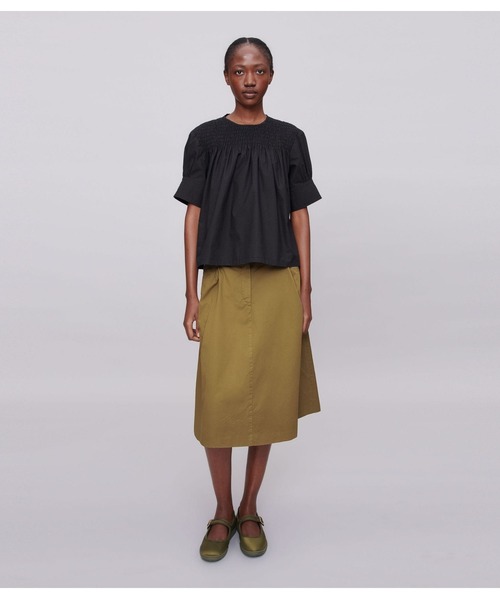 A.P.C.（アーペーセー）の「BLOUSE ESTELLE（シャツ/ブラウス・レディース・ブラック/ホワイト・38/36/34）」の7枚目の写真