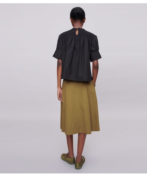 A.P.C.（アーペーセー）の「BLOUSE ESTELLE（シャツ/ブラウス・レディース・ブラック/ホワイト・38/36/34）」の8枚目の写真