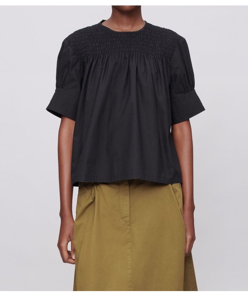 A.P.C.（アーペーセー）の「BLOUSE ESTELLE（シャツ/ブラウス・レディース・ブラック/ホワイト・38/36/34）」の9枚目の写真