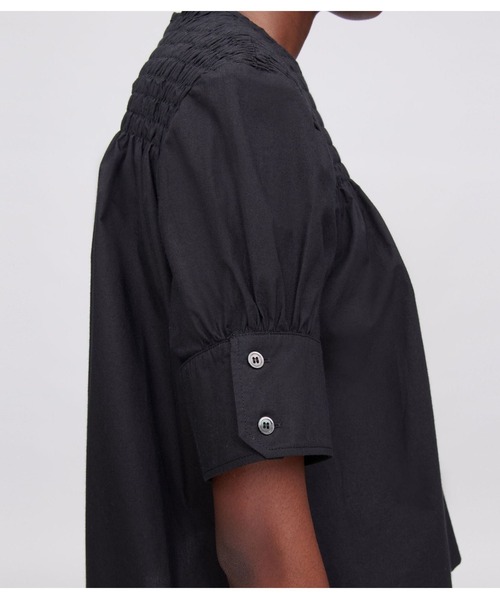 A.P.C.（アーペーセー）の「BLOUSE ESTELLE（シャツ/ブラウス・レディース・ブラック/ホワイト・38/36/34）」の10枚目の写真