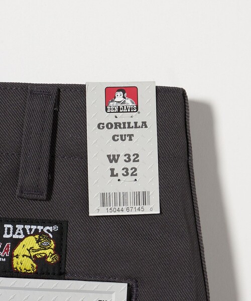 BEN DAVIS＞ GORILLA GRY/パンツ（その他パンツ）｜Steven Alan