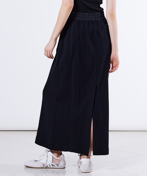 DOUBLE STANDARD CLOTHING(ダブルスタンダードクロージング)の「ヴィンテージレアル裏毛スウェットスカート(スカート・レディース・ブラック/チャコール・38/36)」の3枚目の写真