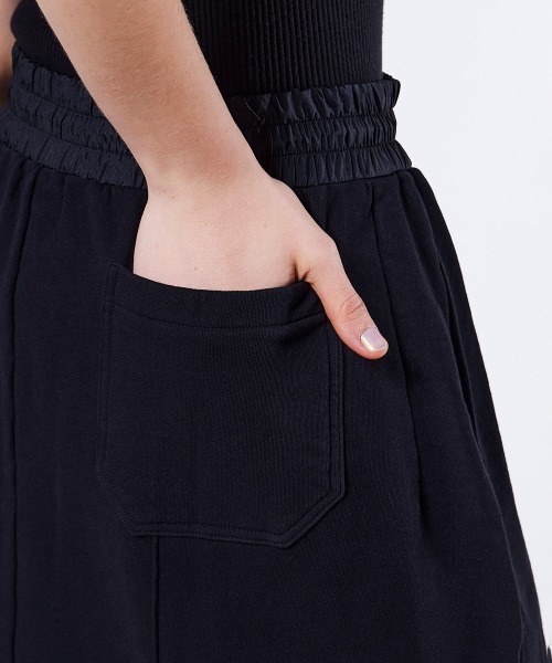 DOUBLE STANDARD CLOTHING(ダブルスタンダードクロージング)の「ヴィンテージレアル裏毛スウェットスカート(スカート・レディース・ブラック/チャコール・38/36)」の10枚目の写真
