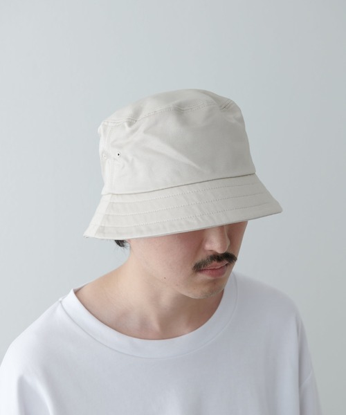 Lui's（ルイス）の「bucket hat/バケットハット（ハット・メンズ・ブラック/アイボリー・FREE）」の2枚目の写真