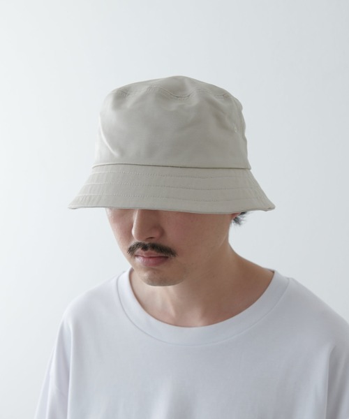 Lui's（ルイス）の「bucket hat/バケットハット（ハット・メンズ・ブラック/アイボリー・FREE）」の5枚目の写真