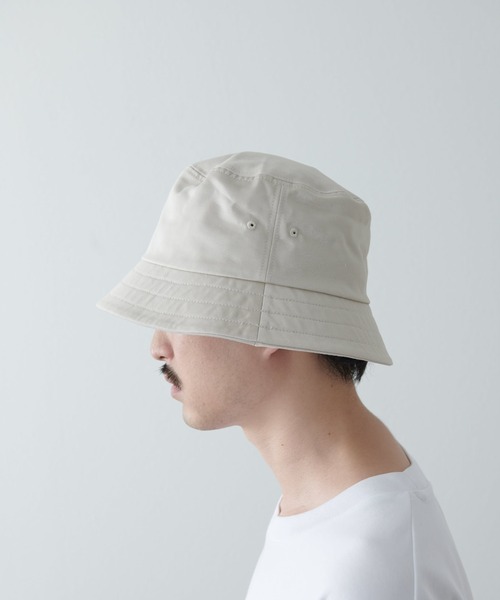 Lui's（ルイス）の「bucket hat/バケットハット（ハット・メンズ・ブラック/アイボリー・FREE）」の6枚目の写真