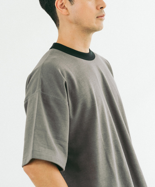 ETS.MATERIAUX(マテリオ) GOKUZYUKU リンガー Tシャツ