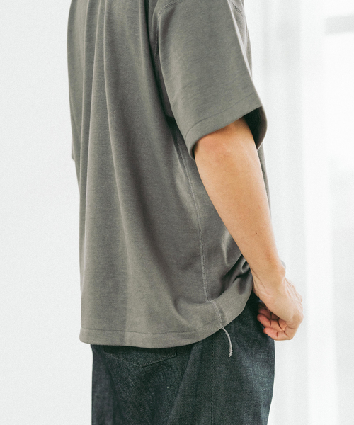 ETS.MATERIAUX(マテリオ) GOKUZYUKU リンガー Tシャツ