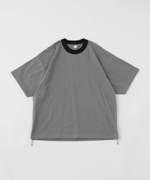 ETS.MATERIAUX(マテリオ) GOKUZYUKU リンガー Tシャツ