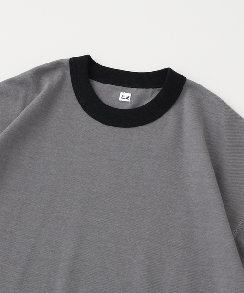 ETS.MATERIAUX(マテリオ) GOKUZYUKU リンガー Tシャツ