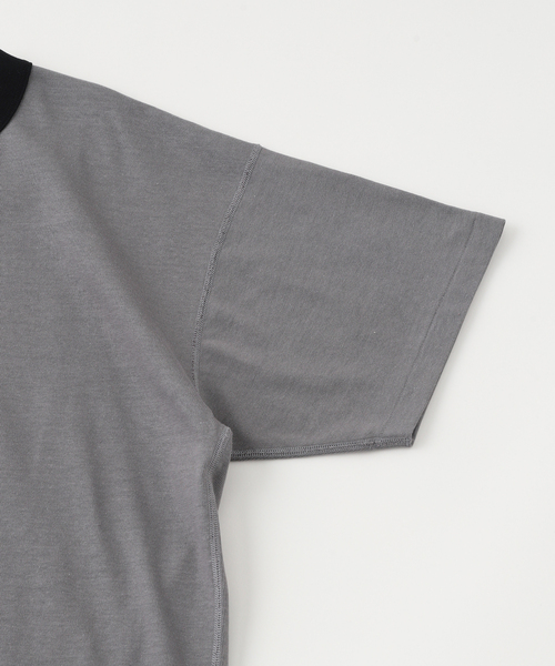 ETS.MATERIAUX(マテリオ) GOKUZYUKU リンガー Tシャツ