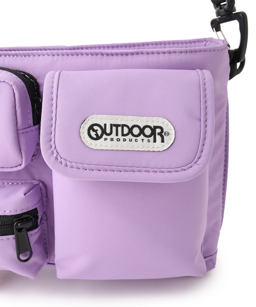 JUN&ROPE'（ジュンアンドロペ）の「【OUTDOOR PRODUCTS】別注3WAYサコッシュ（ショルダーバッグ・レディース・ブラック/ベージュ/パープル・FREE）」の17枚目の写真