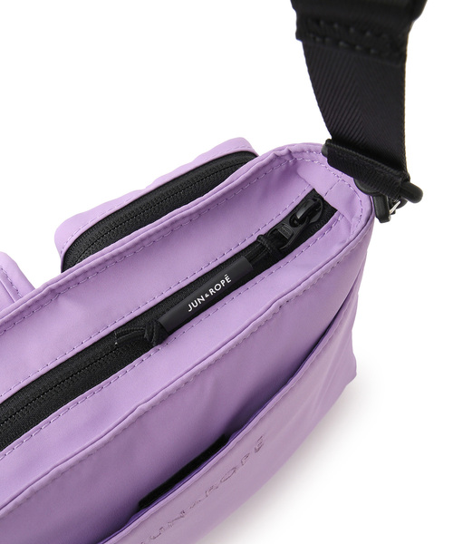 JUN&ROPE'（ジュンアンドロペ）の「【OUTDOOR PRODUCTS】別注3WAYサコッシュ（ショルダーバッグ・レディース・ブラック/ベージュ/パープル・FREE）」の19枚目の写真
