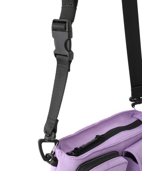 JUN&ROPE'（ジュンアンドロペ）の「【OUTDOOR PRODUCTS】別注3WAYサコッシュ（ショルダーバッグ・レディース・ブラック/ベージュ/パープル・FREE）」の22枚目の写真