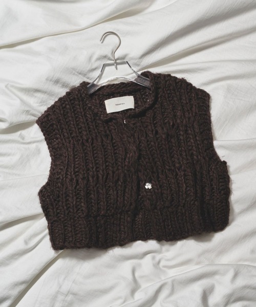 TODAYFUL Mix Handknit Vest ミックスハンドニットベスト/12520525