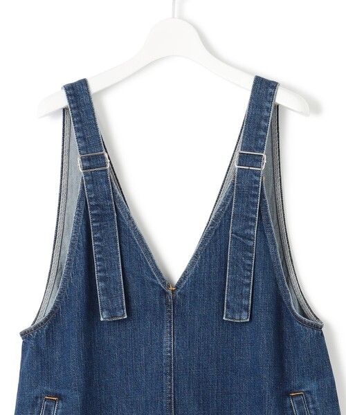 【RED CARD TOKYO×23区】デニム サロペット ワンピース 23区｜【RED CARD TOKYO×23区】デニム サロペット ワンピース