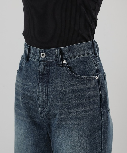 COLONY 2139（コロニートゥーワンスリーナイン）の「スラッカーデニムパンツ（デニムパンツ・レディース・ダークブルー/サックスブルー・LARGE/MEDIUM/SMALL）」の18枚目の写真